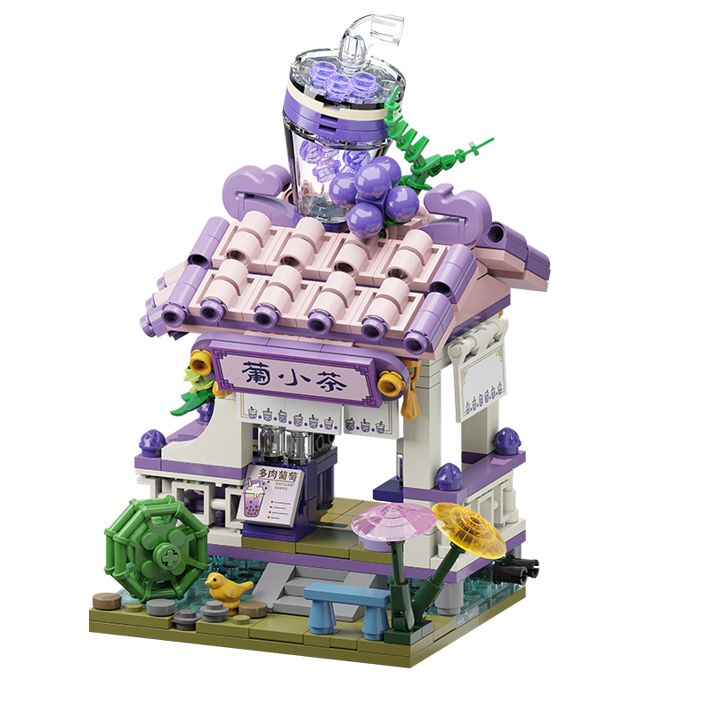 My Little Shop-Fresh Grape Drink
